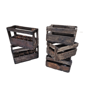 Caisse de vin vintage